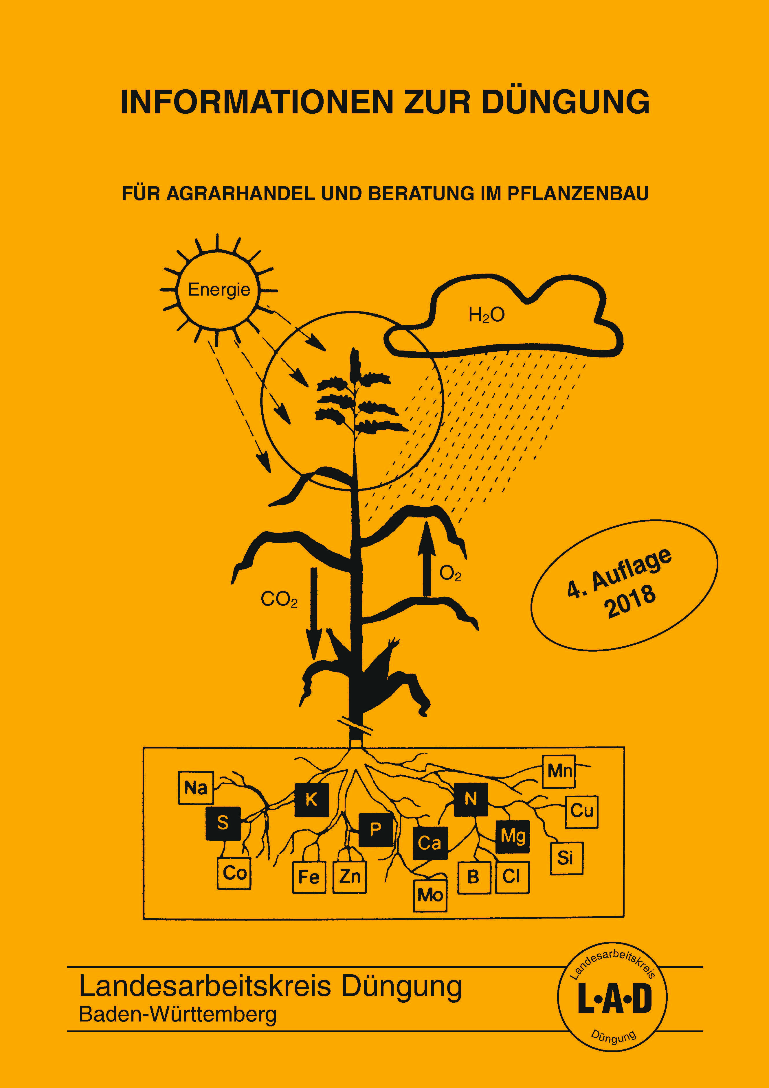 LAD-Broschüren: Informationen zur Düngung - Ausgabe Baden-Württemberg 