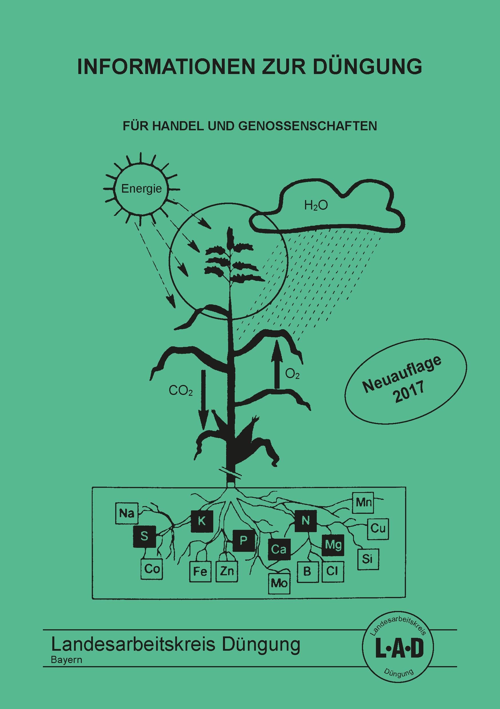 LAD-Broschüren: Informationen zur Düngung - Ausgabe Bayern