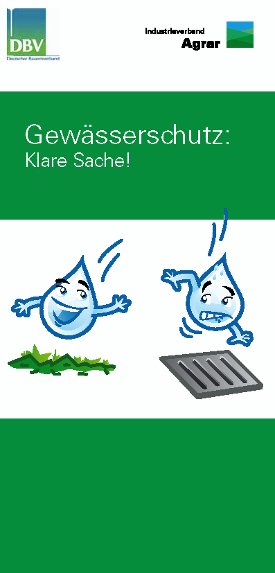 Gewässerschutz: Klare Sache!