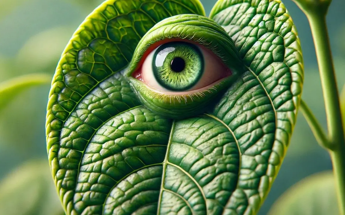 Eine Pflanze mit Augen?