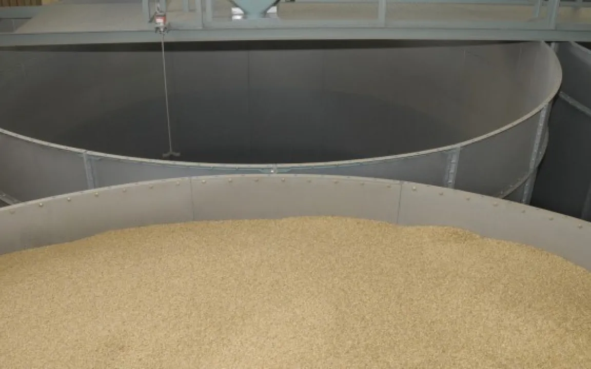 Penible Sauberkeit im Getreidelager