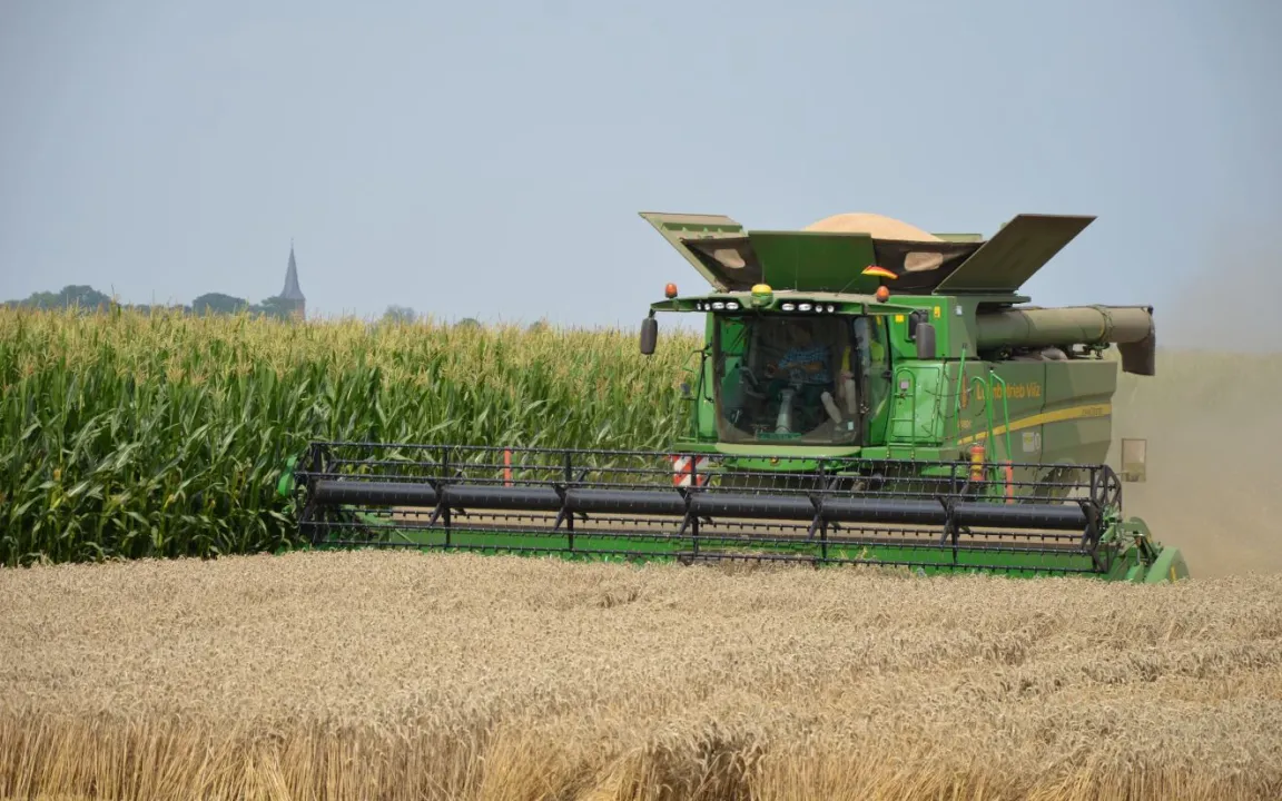 Große Getreideernte 2014