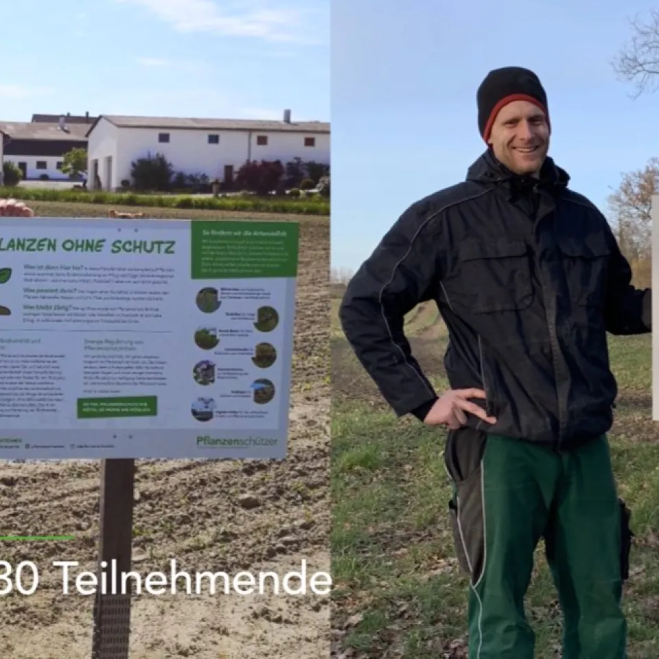 "Schau ins Feld!": Landwirte im Dialog über Pflanzenschutz und Biodiversität