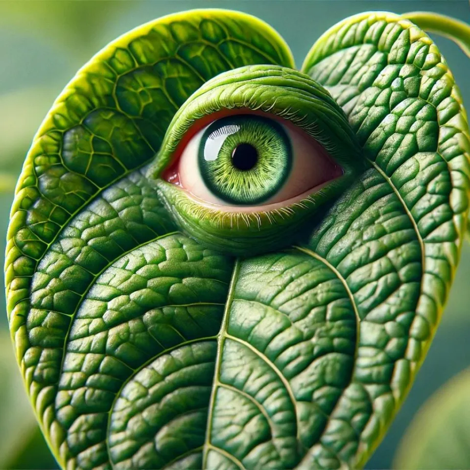 Eine Pflanze mit Augen?