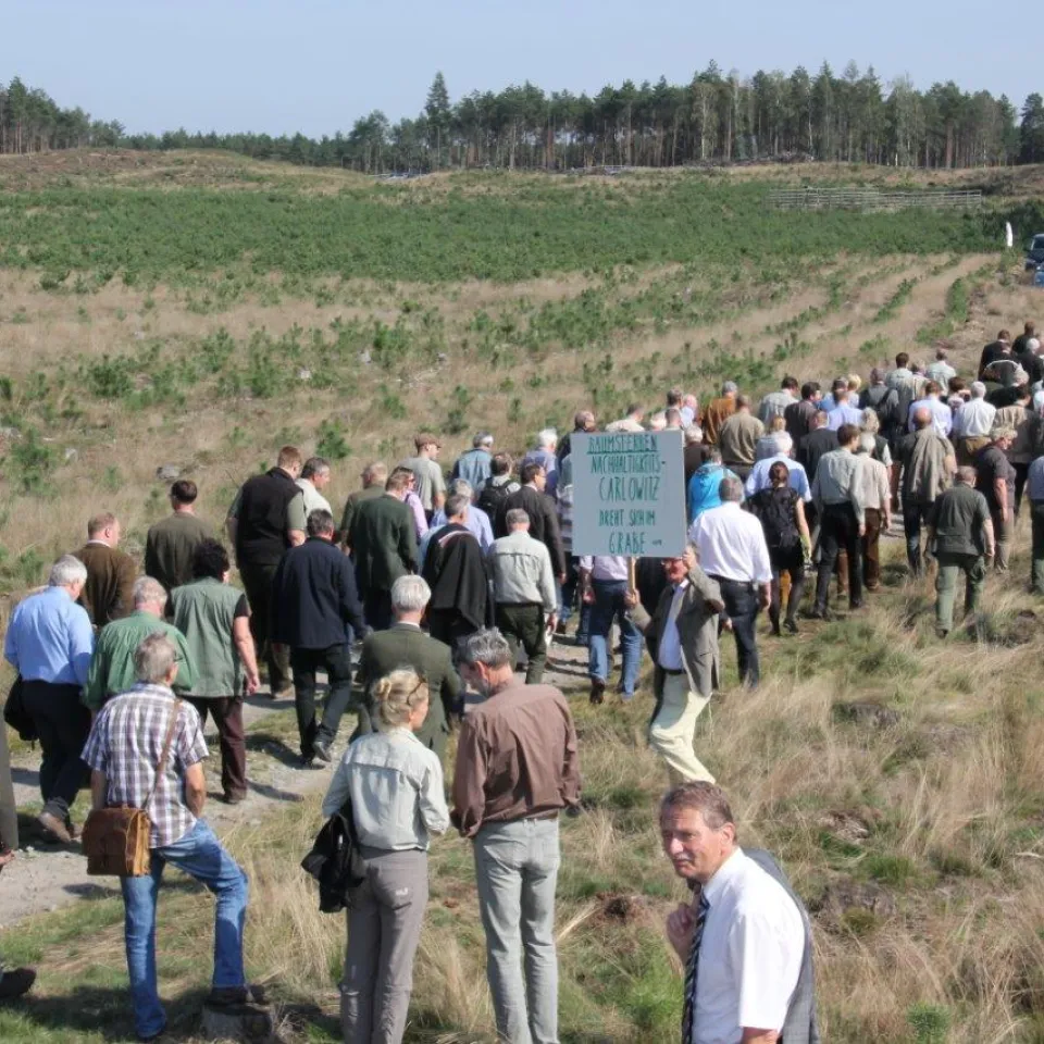 Walderhaltung durch Pflanzenschutz: Hilferuf bei Politik angekommen